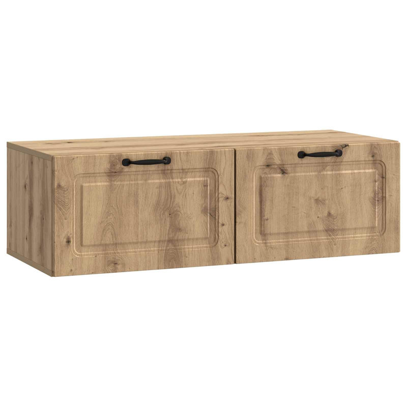 TV Stand, 30cm H x 98cm L x 41cm W, Artisan Oak