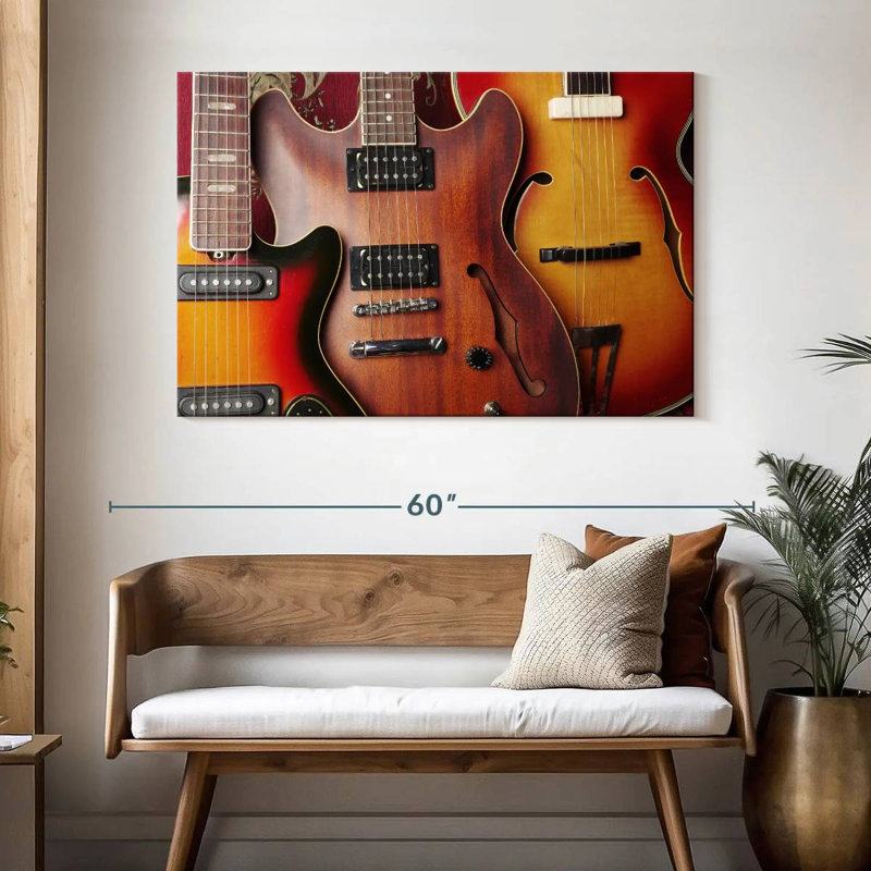 Abarca Acoustic Guitar Collection, 32" H x 48" W