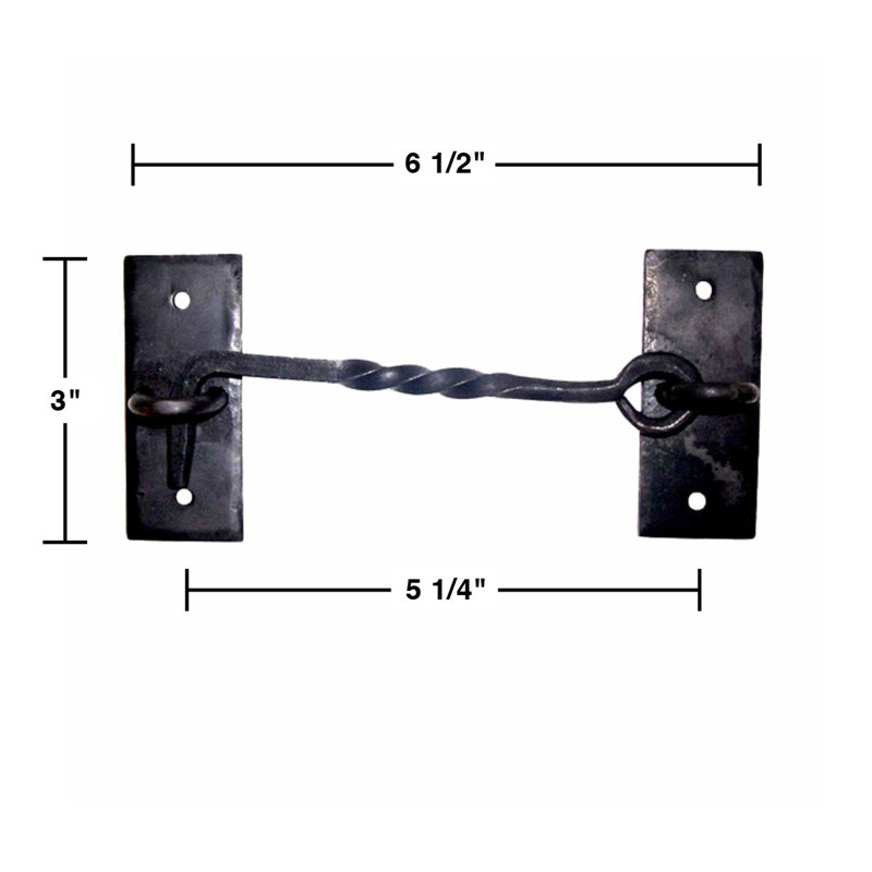 Loquet de porte pour porte à fixation oculaire de cabine