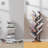 Poulsbo Geometric Storage Bookcase Tree Bookshelf-1508698520