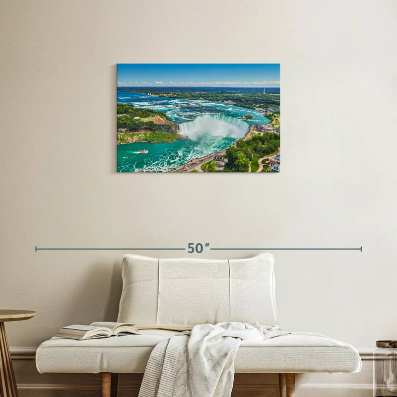 Alvord Scenic Horseshoe Falls, H 20 po x l 30 po
