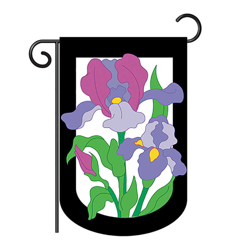 Drapeau de jardin Regatta Iris Spring