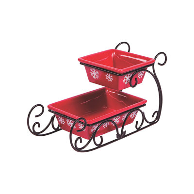Reinholds Ceramic Tiered Stand
