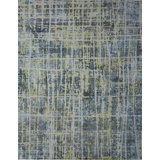Contemporary One-of-a-Kind Rectangle 6 X 9 Hand Knotted Area Rug
