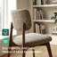 Chaise d'appoint rembourrée en bois massif-128944795-128944796