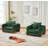 Venissa 2-Piece Bouclé Accent Chair Set | Upholstered Sofa-120262743-120262741