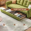 Canapé-lit convertible en tissu 53,54 po-1302623956