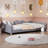 Twin Size Upholstered Daybed With Cloud-Shaped Backrest-832669764-832669767