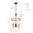 Advith 4 - Light Dimmable Empire Chandelier
