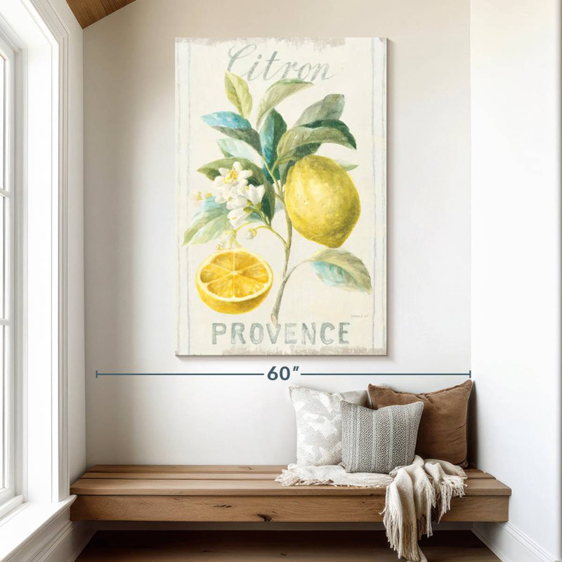 Yarlin Floursack Lemon IV, 51" H x 34" W