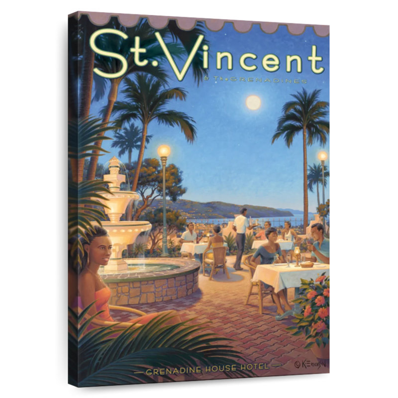 Senne Saint-Vincent-et-les Grenadines, H 12 po x l 8 po