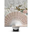 Iris and Cherry Flowers Fan