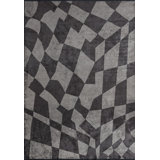 Modern Asymetrical Abstract Rug