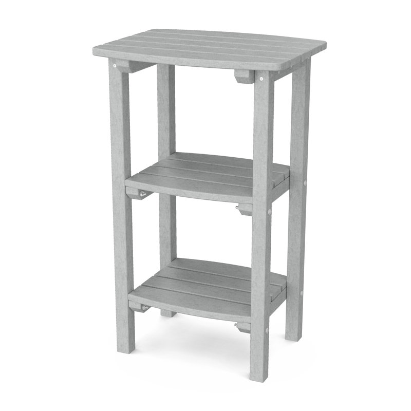 Table d'appoint Classic à 3 tablettes, Gris clair