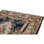 Hand Knotted Wool Area Rug in Navy And Ivory