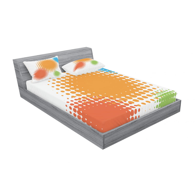 Microfiber Sheet Set, Full/Double Sheet Set with Fitted Sheet