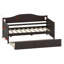 Lit de jour polyvalent avec lit gigogne escamotable, canapé-lit multifonctionnel pour chambre et salon-129757753