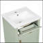 Petit meuble-lavabo à tablette ajustable 20 "avec lavabo-73038061