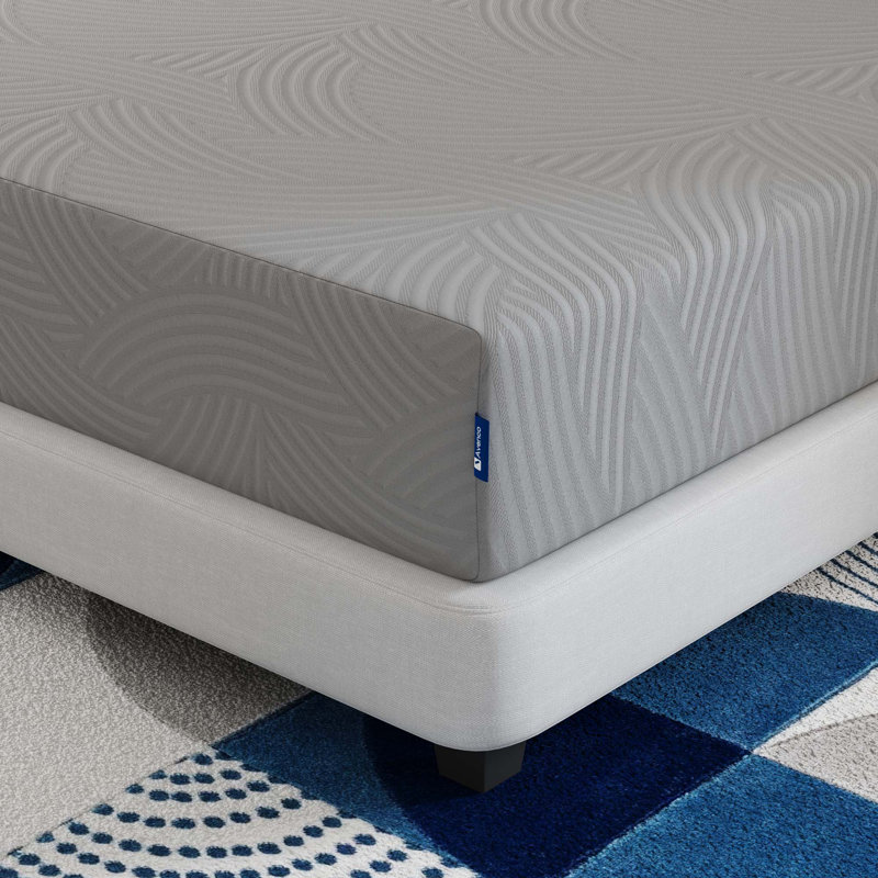 Matelas en mousse à mémoire de forme à refroidissement moyen McCurtain, Grand lit, 12"