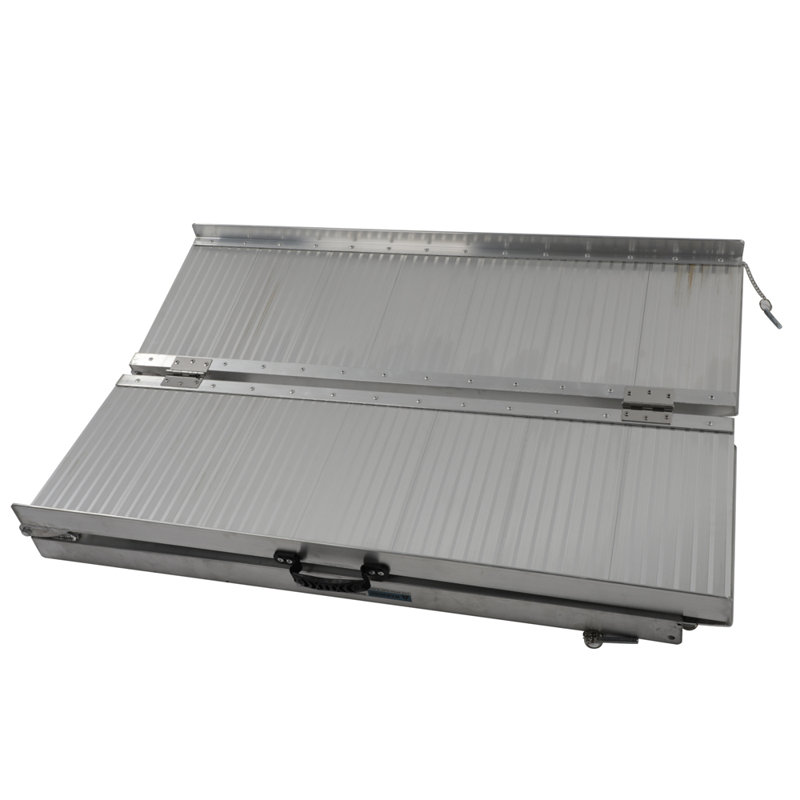 Winado Metal Portable Ramp, 15.16" W x 42.13" L x 9.26" H