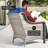 Harper Wicker 7 - Person Patio Conversation Set with Cushions-1507059022