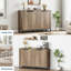 140cm Solid Wood Sideboard