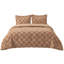 Ensembles d'édredon très grand taille de lit taupe, ensemble de lit touffeté Boho, literie à carreaux de style Shabby Chic, 3 pièces, 1 édredon géométrique à carreaux et 2 taies décoratives-1946258952-1960535229