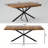 55.11"-70.86"Retro Rectangular Stretch Dining Table With Storage Box  For Dining Rooms, Kitchens, And Living Rooms-673736083