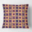 Coussin décoratif rétro imprimé Mid-Century-868218457
