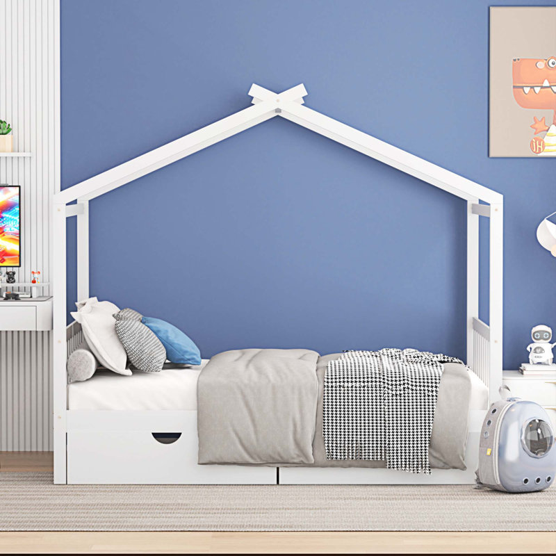 Lit plateforme Gianetta par lsabelle & Max ™, Blanc, Double