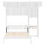 Lit escamotable double pleine grandeur avec bureau-402090721