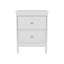 Table de chevet Schaefferstown, blanc