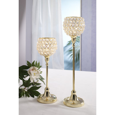 Bamman 2 Piece Candlestick Set