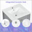 Meuble-lavabo de 20 po avec porte à fermeture douce-1229542315
