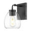 Applique murale 1 lumière Brandon 6 po avec globes en verre transparent Brandon-877226610