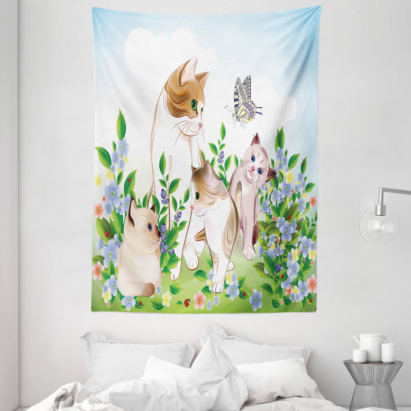 Tapisserie éducative en polyester, H 80 po x l 60 po
