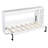 Twin Bed With Bookshelf In White - & Space Utilizing Setup Firm Saving Design-651921892
