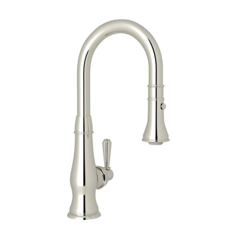 Patrizia Pull-Down Bar/Food Prep Kitchen Faucet, Polished Nickel