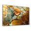 Peinture murale élégante en verre trempé 18,1 po x 28,3 po | 100% verre trempé, épaisseur: 0,16 pouce | Imprimé UV pour des couleurs éclatantes et une durabilité | Parfait pour la décoration intérieure et l'esthétique moderne-1611004682