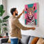 Pop Leopard Modern - Wrapped Canvas-131236147-131236151