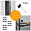 90 cm W Steel Adjustable Height Shelving Unit