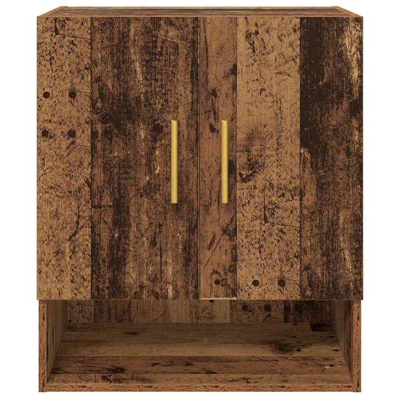 vidaXL Wall Cabinet Wall-mounted Engineered wood Garage Storage Unit, Old Wood