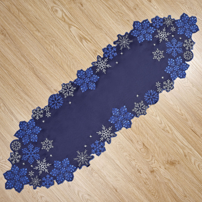 Nappe Holiday, Bleu