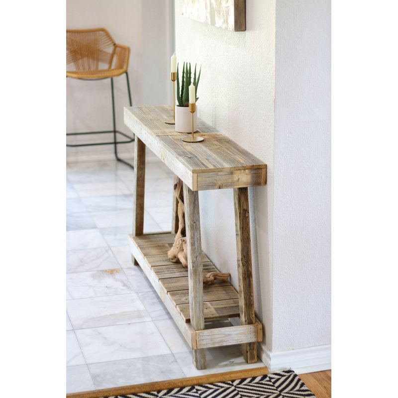 Wendie 46'' Solid Wood Console Table