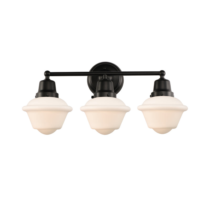 Boligee 3 - Light Dimmable Vanity Light, Brushed Satin Nickel, Seedy, Incandescent