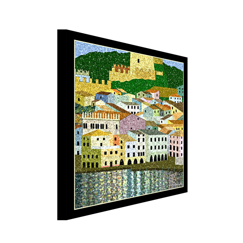 Réinterprétation du lac de Garde, Malcesine, 1913