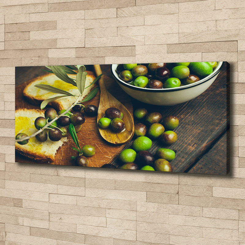 Olives - Wrapped Canvas Print