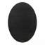 Table basse 1 pièce ronde noire de 29 po de largeur avec piédestal ébène