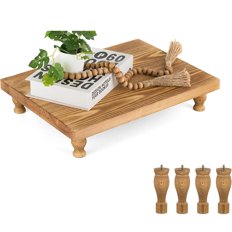 Plateau décoratif en bois