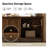 Kayte Transitional 58"W 4 Door Sideboard with Adjustable Shelves and Cable Management-2003930956